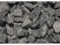 Scherf Zimmerbrunnen^Basaltbruch Schwarz 80 - 200 mm 1000 kg Big-Bag