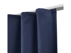 Beautissu Amelie TK Vorhang mit Kräuselband 140x245cm 2tlg