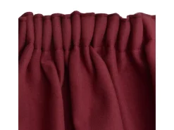 Beautissu Amelie TK Vorhang mit Kräuselband 140x245cm 2tlg