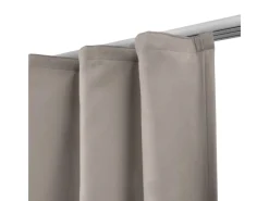 Beautissu Türvorhänge^Amelie TK Vorhang mit Kräuselband 140x245cm 2tlg