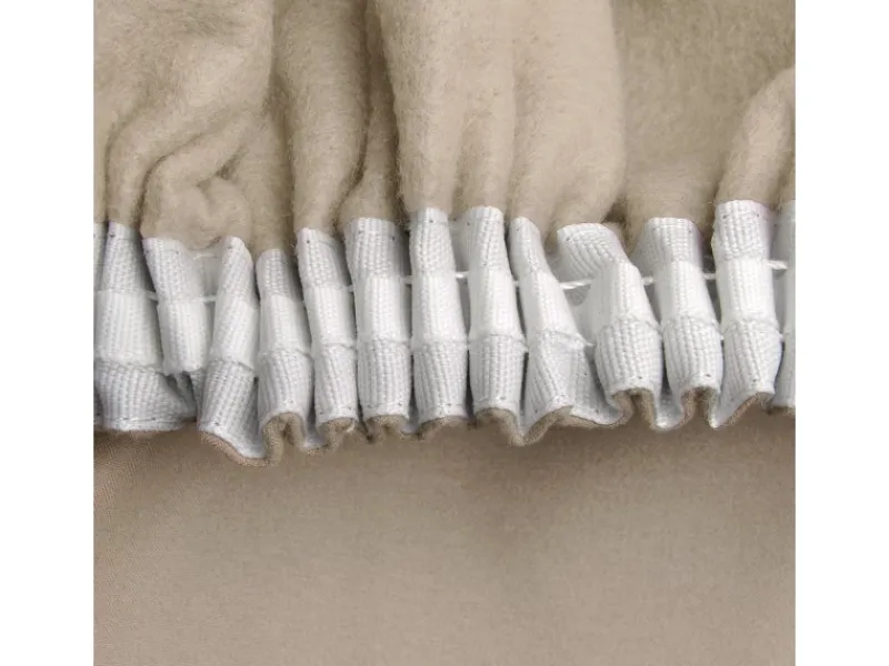 Beautissu Amelie TK Vorhang mit Kräuselband 140x245cm 2tlg