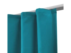 Beautissu Amelie TK Vorhang mit Kräuselband 140x245cm 2tlg