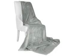 Beautissu Decken^Aurelia Decke 220x240cm Hellgrau