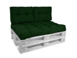 Beautissu Kissen^ECO Style Palettenkissen Rücken 60x40x10cm 2tlg