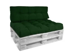 Beautissu Kissen^ECO Style Palettenkissen Rücken 120x40x10cm