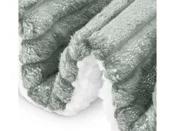 Beautissu Decken^Elisa Decke 150x200cm Hellgrau