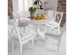 Beautissu Kissen^Lisa Stuhlkissen 40x40x8cm 4tlg