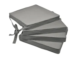 Beautissu Loft SK Stuhlkissen 45x40x5cm 4tlg