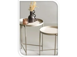 Beistelltisch 2er Set Eisen