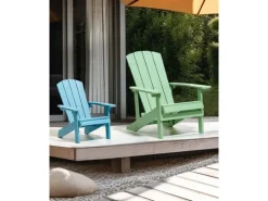 Stühle^Beliani Gartenstuhl 88x75x88