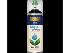 belton Sprühlacke|Buntlacke^Free AQUAcolours Buntlack RAL 9005 matt 400 ml