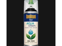 belton Free AQUAcolours Buntlack RAL 9005 hochglänzend 400 ml
