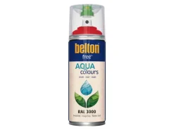 belton Sprühlacke^Free AQUAcolours Buntlack RAL 3000 matt 400 ml