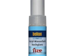 belton Buntlacke^Free AQUAcolours Lackstift RAL 9010 hochglänzend 9 ml