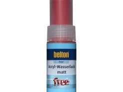 belton Free AQUAcolours Lackstift RAL 3000 matt 9 ml