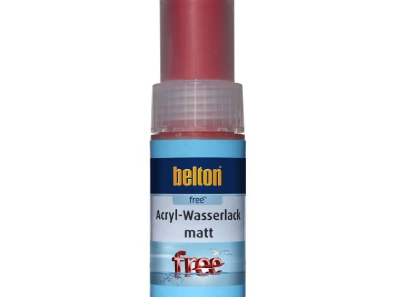 belton Free AQUAcolours Lackstift RAL 3000 matt 9 ml