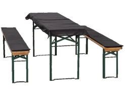 Beo Auflagen-Set für Festzeltgarnitur 3-teilig Anthrazit