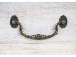 BERLINLODGE Weinregal Mit Schublade Flaschenregal 20 Flaschen HxBxT 76x48x31cm Shabby-Look Vintage