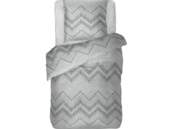 Bestlivings Bettwäsche Renforce 80 x 80 cm & 135 x 200 cm Karo Grau