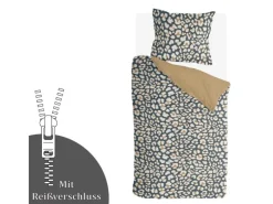 Bestlivings Überwürfe|Kissenbezüge^Bettwäsche-Set 135 x 200 cm Lazy Leopard