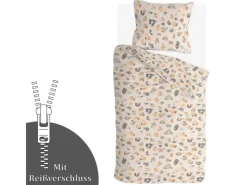 Bestlivings Bettwäsche^Bettwäsche-Set 135 x 200 cm Soft Animal Multicolor