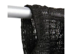 Bestlivings Insektenschutz^Fadenvorhang Fadengardine Vorhang Gardine Dunkelgrau 90 cm x 245 cm