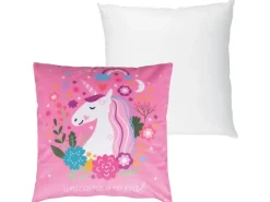 Bestlivings Kissenbezüge^Kissenhülle Fotodruck 40 x 40 cm Einhorn Ohne Füllung