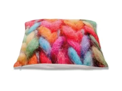 Bestlivings Kissenbezüge^Kissenhülle Fotodruck 40 x 40 cm Wolle mit Füllung