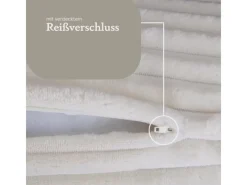 Bestlivings Sofas|Kissenbezüge^Kissenhülle Kordoptik 40 x 40 cm Creme