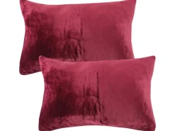 Bestlivings Kissenhülle Kuschel Kissenbezug mit Reißverschluss 40 x 60 cm 2er Pack