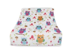 Bestlivings Decken^Kuscheldecke Cashmere Dots Kids Eule