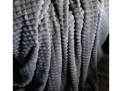 Bestlivings Kuscheldecke Jacquard Flanell 130 x 170 cm