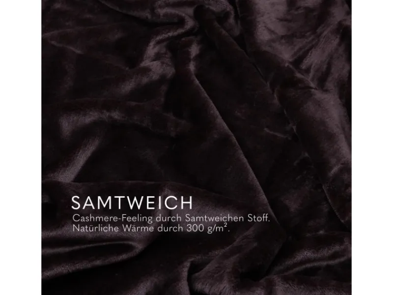 Bestlivings Kuscheldecke Mirabella Cashmere Touch 220 x 240 cm