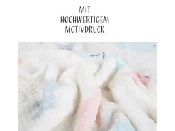 Bestlivings Decken^Kuscheldecke Cashmere Dots Kids Sonne Mond Sterne