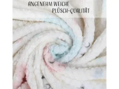 Bestlivings Decken^Kuscheldecke Cashmere Dots Kids Sonne Mond Sterne