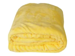 Bestlivings Kuscheldecke Celina 2er Pack Gelb 180 x 220 cm