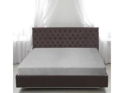 Bestlivings Überwürfe|Decken^Spannbettlaken Cashmere Touch - 200 x 200 cm Silber