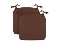 Bestlivings Kissen^Stuhlkissen Canvas 38 x 38 x 2 cm 2er Pack