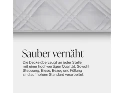 Bestlivings Decken^Tagesdecke Uni 220 x 240 cm