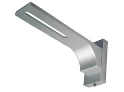 Bestlivings Wandträger für Aluminium Vorhangschiene Silber 3 bis 4 Lauf