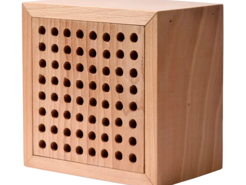 Dobar Bienenhaus Block Massiv 14 x 14 x 10 cm FSC®