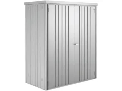 Biohort Geräteschrank Gr. 150 Silber-Metallic B x T: 155 cm x 83 cm