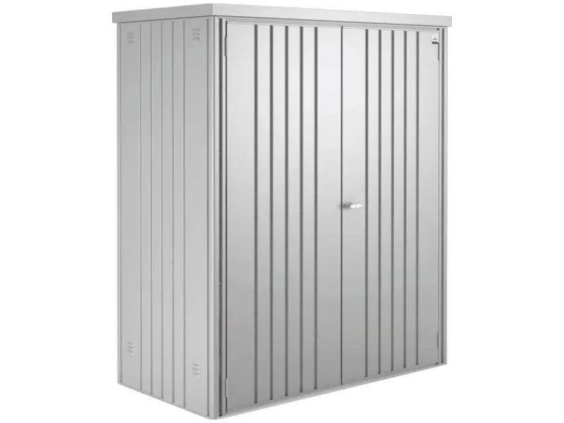 Biohort Geräteschrank Gr. 150 Silber-Metallic B x T: 155 cm x 83 cm