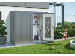 Biohort Geräteschrank Gr. 230 Silber-Metallic B x T: 227 cm x 83 cm