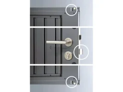 Biohort Aufbewahrung^Metall-Gerätehaus HighLine 3,5 m² Doppeltür