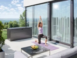 Biohort Stylebox 170 Dunkelgrau-Metallic 170 cm x 70 cm x 81 cm