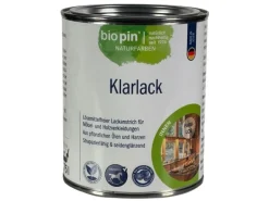 Biopin Klarlacke^Klarlack Farblos 0,75 l
