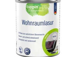 Biopin Holzfarben|Weißlacke^Wohnraumlasur 375 ml