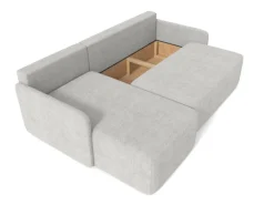 Björn&Schiller Sofas^Ecksofa mit Schlaffunktion und Bettkasten 212x92x142 cm Waschbarer Bezug