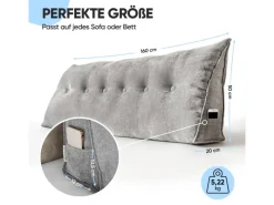 Björn&Schiller Kissen^Rückenkissen 160 cm mit Waschbarem Bezug